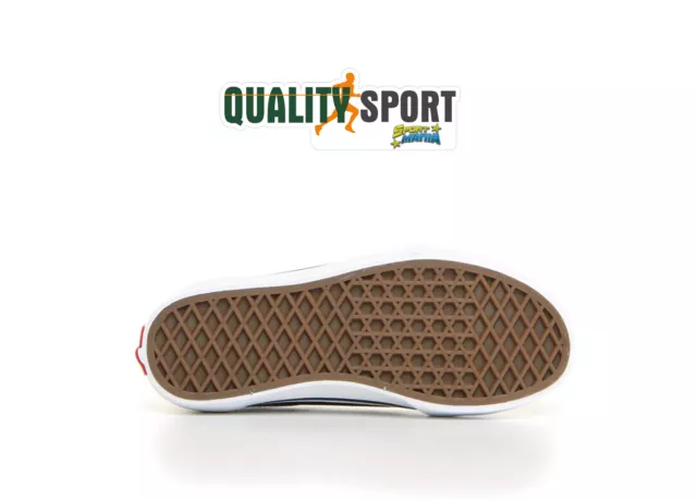 Vans Ward Nero Bianco Scarpe Ragazzo Donna Sportive Sneakers VN0A38J9IJU1 4