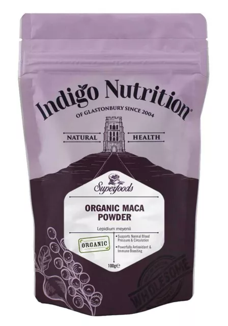 Organic Maca Powder - 100g - Indigo Herbs