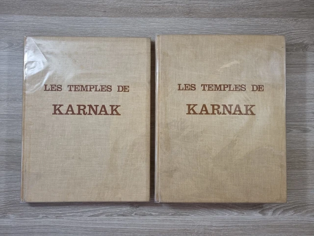 Les Temples De Karnak - Étude De La Pensée Pharaonique - Dervy 1982 - En 2 Vol