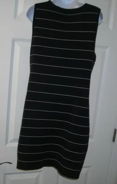 Theory sweater dress, black, size L 2