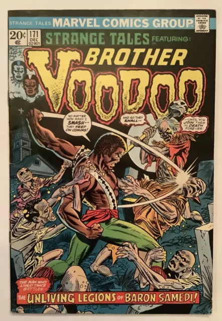 Strange Tales #171 ~ 1973 Marvel ~ Brother Voodoo ~ See Pics 👀 ~ F/Vf