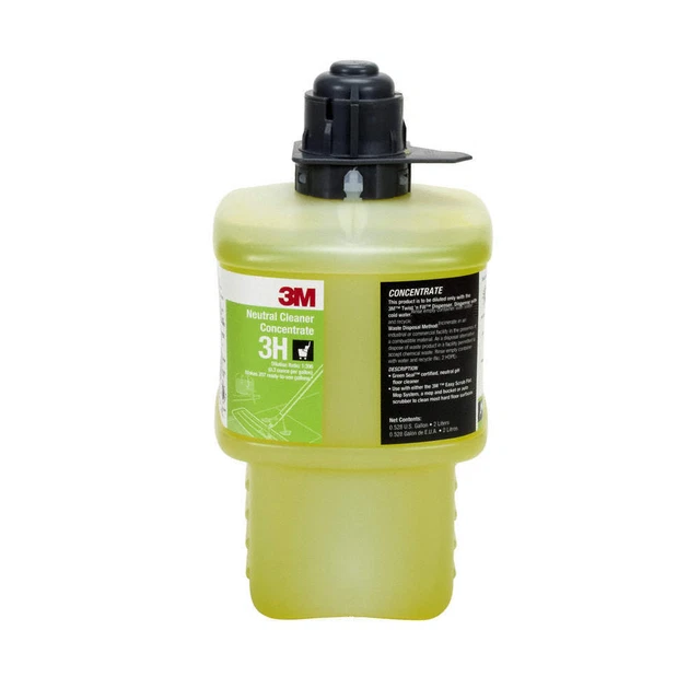3M 3H Neutral Floor Cleaner,Liquid,2L,Bottle
