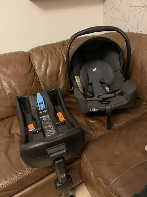 Joie Gemm Car Seat + Isofix I-base (0-13kg) Vgc With Manuals