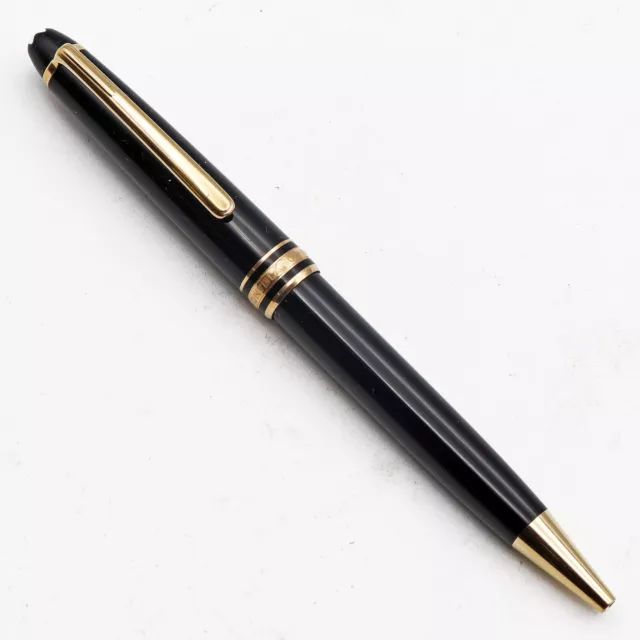 Montblanc Meisterstuck 164 Black & Gold Classique Ballpoint Pen
