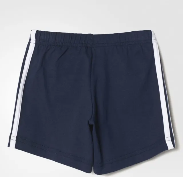 Adidas Lineare Logo Summer Set Neonato T-Shirt E Pantaloncini Bambino Completo 5