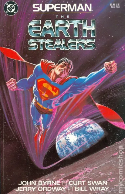 Superman The Earth Stealers #1 FN 1988 Stock Image