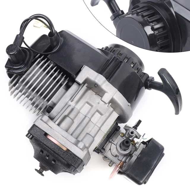TOP 2 Stroke Racing Engine Motor 47/49/50cc For Mini Pocket Quad Dirt Bike ATV