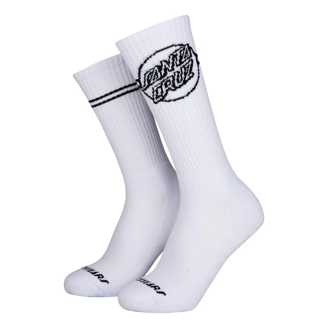 Santa Cruz 50th Opus Dot Socks - White