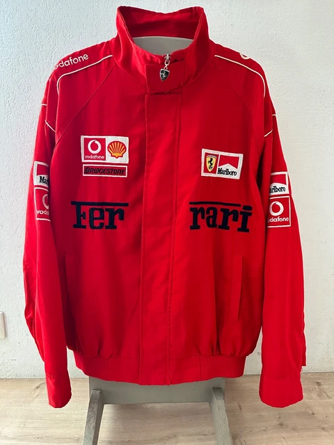 RARE / VESTE - MICHAEL SCHUMACHER : FERRARI TAILLE SIZE M 100 % NYLON comme neuf