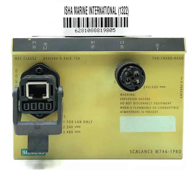 Siemens Scalance W746-1PRO Simatic Filet Module 746-1AA60-4AA0