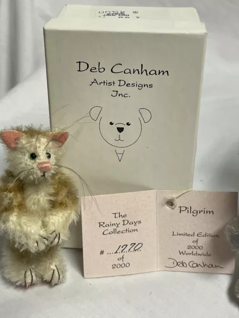 Deb Canham The Rainy Days Collection Pilgrim Sticky Buns Hattie Collector Bears 2