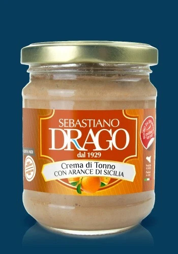 Crema Di Tonno Con Arance Drago Conserve Bruschette Condimenti 3 Conf Da 180 Gr