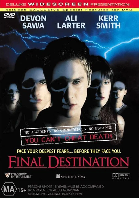 FINAL DESTINATION DVD 2000 11.99 PicClick AU