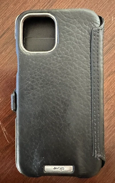 Vaja Celtic Silver Wallet iPhone 12 Pro Leather Case With Mag Safe 2