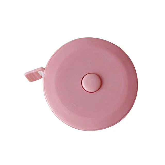 5pcs 2m Retractable Measure Kid Height Size Gauge Measurement Ruler  (Pink) FS2#