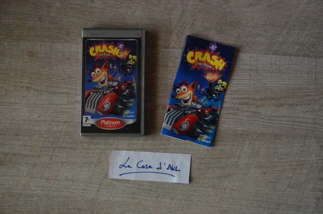 Jeu PSP - CRASH TAG TEAM RACING - Version PAL Français - En Très Bon État