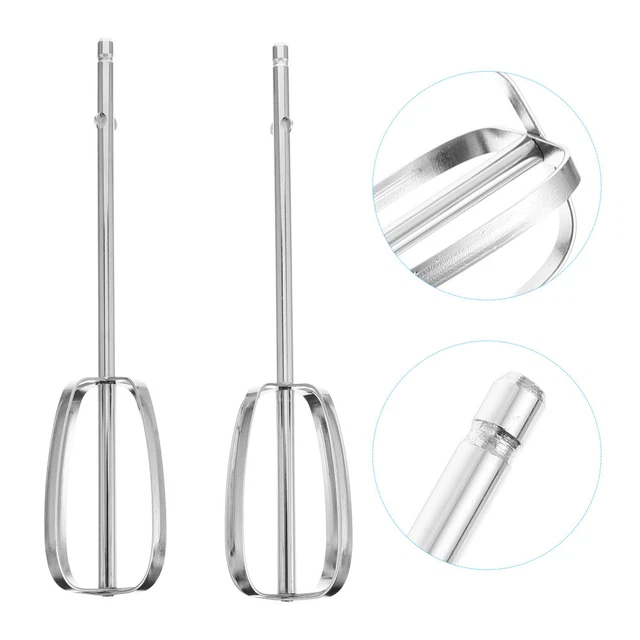 Frusta danese per impasto, 33 cm, in acciaio inox, grande frusta olandese, utensili da cucina per forno, pastella, torta, pasticceria, pizza, panini, con raschietto per impasto, confezione da 4