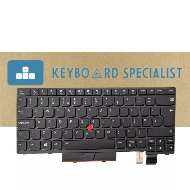 Genuine Lenovo Thinkpad T470 T480 01HX487 Backlit UK Keyboard