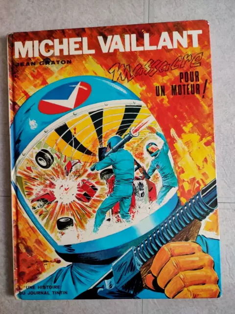 Bd Michel Vaillant Tome 21 Massacre Pour Un Moteur! E.o Dargaud 1972 Graton