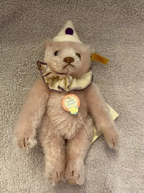 STEIFF HISTORIC MINIATURE Clown Bear Replica 1926 EAN 029394