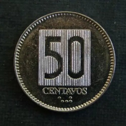 MR) Ekuador 50 Centavos 1988 Ecuador