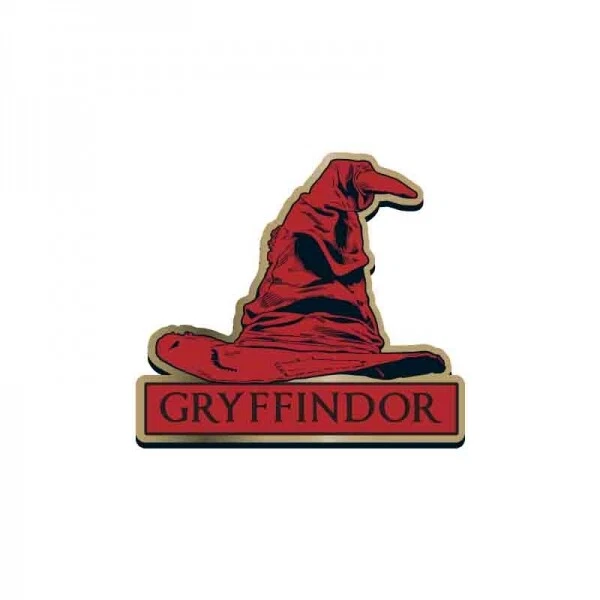 Spilla Ufficiale Harry Potter – Casa Grifondoro, Colore Argento, Prodotto Con Licenza Originale