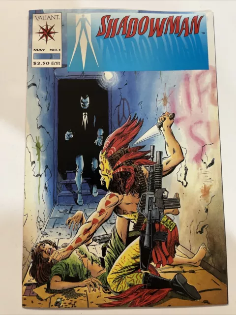 Shadowman #1 (1992) Valiant Comics 1st Full App Of SHADOWMAN NM/VF Rare Key!!