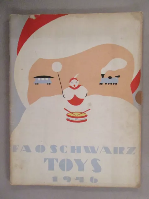 F.A.O. Schwarz Toy CATALOG - Christmas, 1946 ~~ FAO Schwarz toys