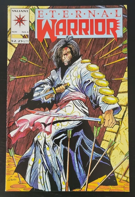 Eternal Warrior #4 (1992) (VF+) 1st Bloodshot KEY ISSUE