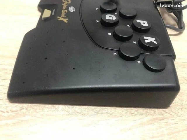 SEGA SATURN ASCII Fighter Stick X Arcade Fight Stick Controller EUR 33