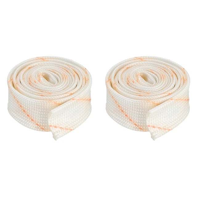 Fibre Verre Manchon Isolation Tube Tuyau 10mm/0,39 pouce IDx0,9 m/3 pieds Set 2