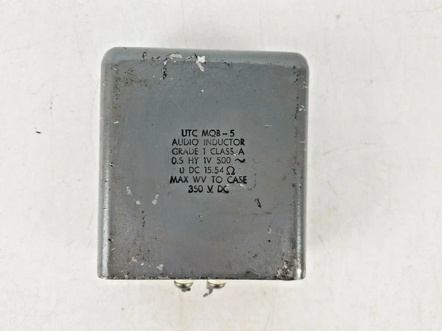 UTC H-23 TUBE Audio Output Transformer 15 or 30k : 200 or 500 ohm