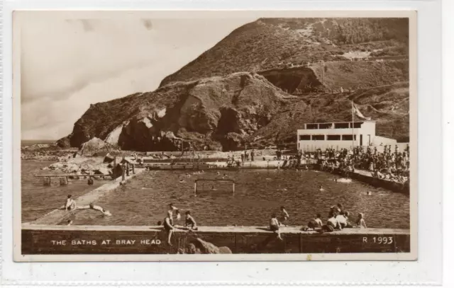 THE BATHS AT BRAY HEAD: Co Wicklow, Ireland postcard (C80122)