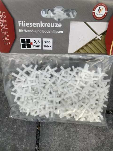 Fliesenkreuze 2,5 mm