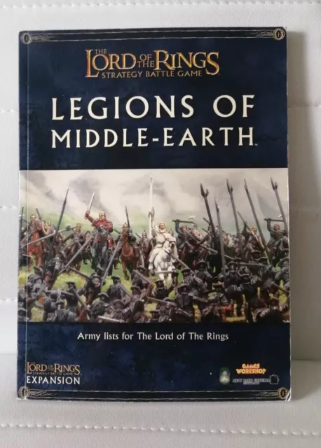 The Lord of The Rings Legions of Middle Earth Strategy Battle Games Workshop