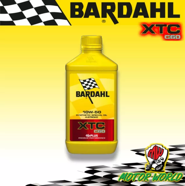 1LT Olio motore MOTO Bardhal XTC C60 10W50 NEW