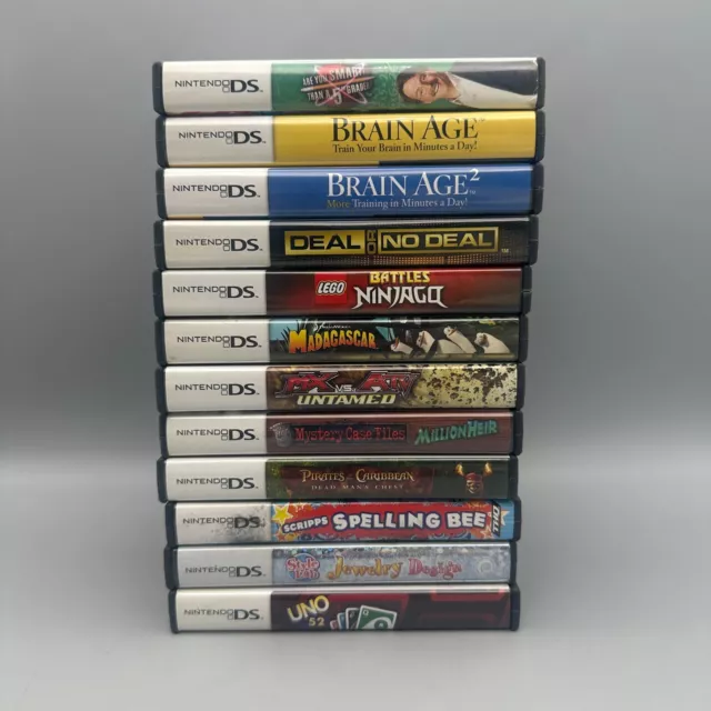 Nintendo DS Games w/ Cases Mix & Match | Pick & Choose TESTED