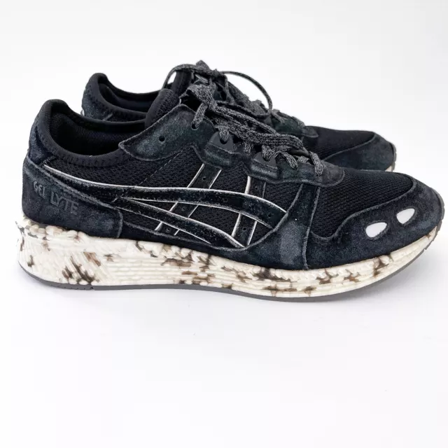 Asics - Hyper GEL-LYTE GS Youth/Boys Black Suede Sneakers Shoes 1194A047-001