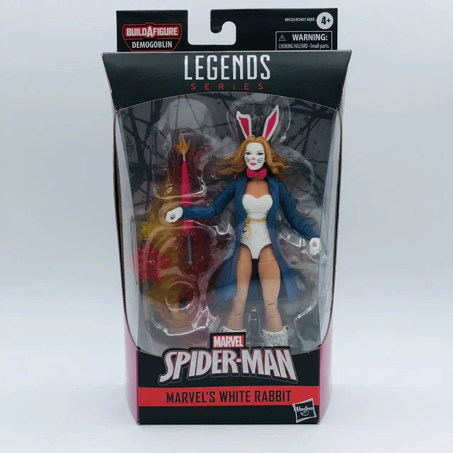 HASBRO MARVEL LEGENDS Series White Rabbit 6-inch Build A Figure ...