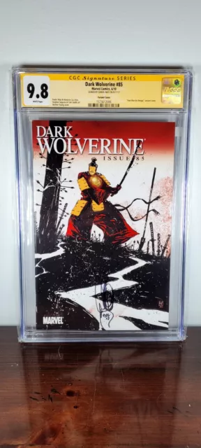 DARK WOLVERINE #85 IRON MAN SKOTTIE YOUNG VARIANT CGC 9.8 Signed Young