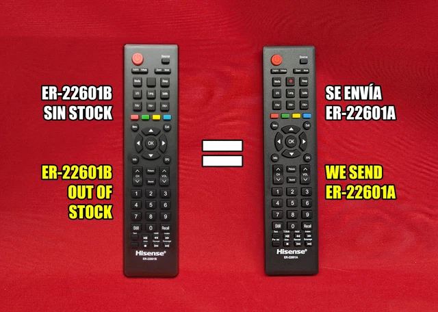 Télécommande Neuve Pour Téléviseurs SULPICE 43SULPUHD01B, 49SULPUHD02B Et Modèles Compatibles - RC-A4995