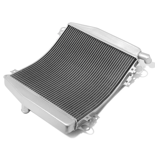 Radiatore Di Raffreddamento In Alluminio Per Kawasaki Ninja ZX6R ZX6RR 2003-2004 - Tarazon - Foto 9