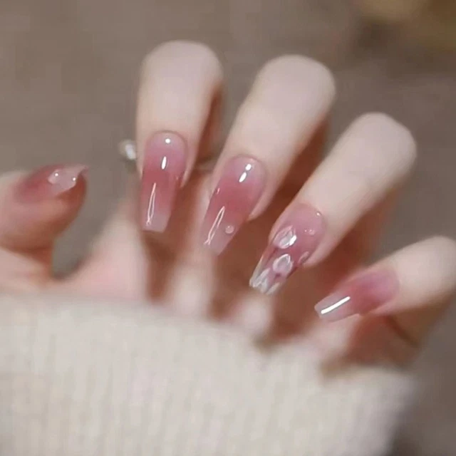 Artificiel Faux ongles Portable Faux ongles cercueil Conseils pour les ongles