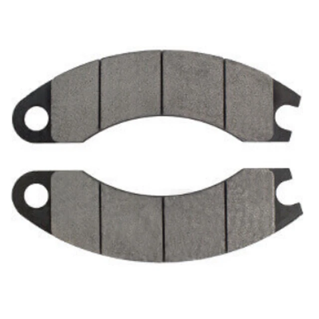 2X Brake pads 1149299 1149297 For CAT 3408 3408C 3408E 3412 3412D 3412E 3512B