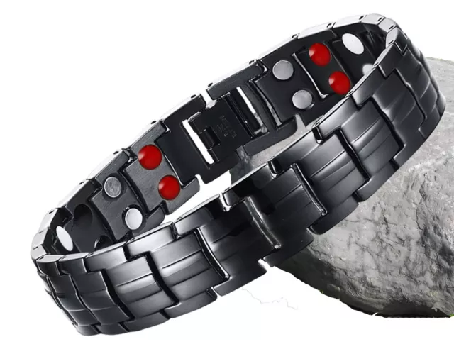 Magnetic Health Bracelet Carpal Tunnel Arthritis Bio Therapy Chronic Pain Relief 3