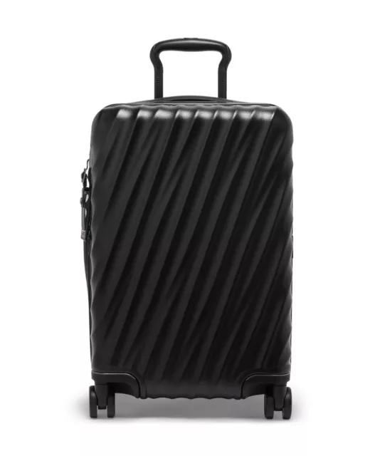 TUMI 19 Degree International Carry On 4 Wheel Expandable Travel Bag Black $750