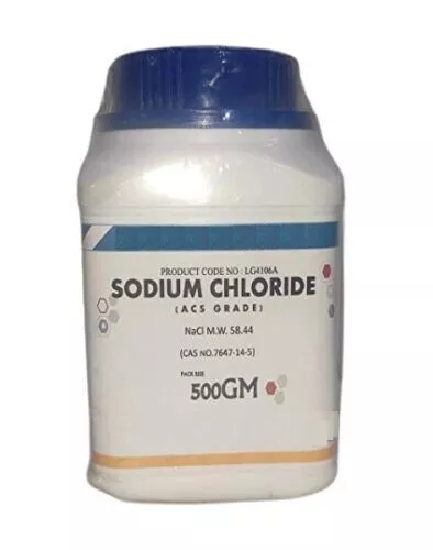 SODIUM CHLORIDE 500GM Use For Lab (ACS Grade)