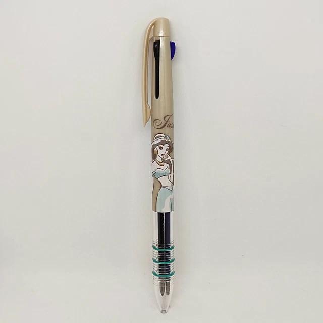 DISNEY PRINCESS JASMINE Aladdin Stationery Ballpoint Pen 3 Colors Black ...