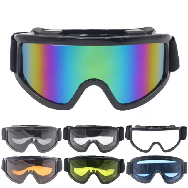 Motorcycle Goggles Motocross Riding Glasses Cruiser Scooter ATV Off-Road Eyewear