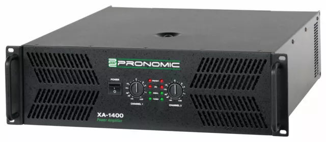 Pronomic XA-1400 Profi DJ PA Rack Verstärker Live Endstufe Amplifier 2800W RMS